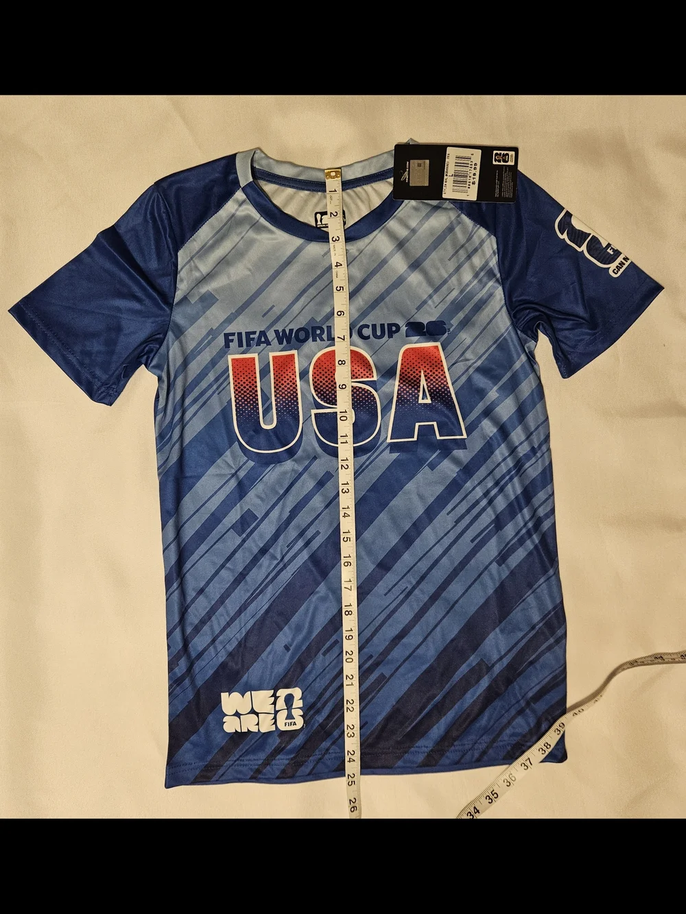 USA Blue Kids FIFA World Cup Jersey Top